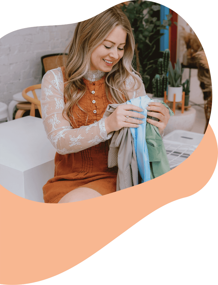 Maddie, the creator of ScootSuit